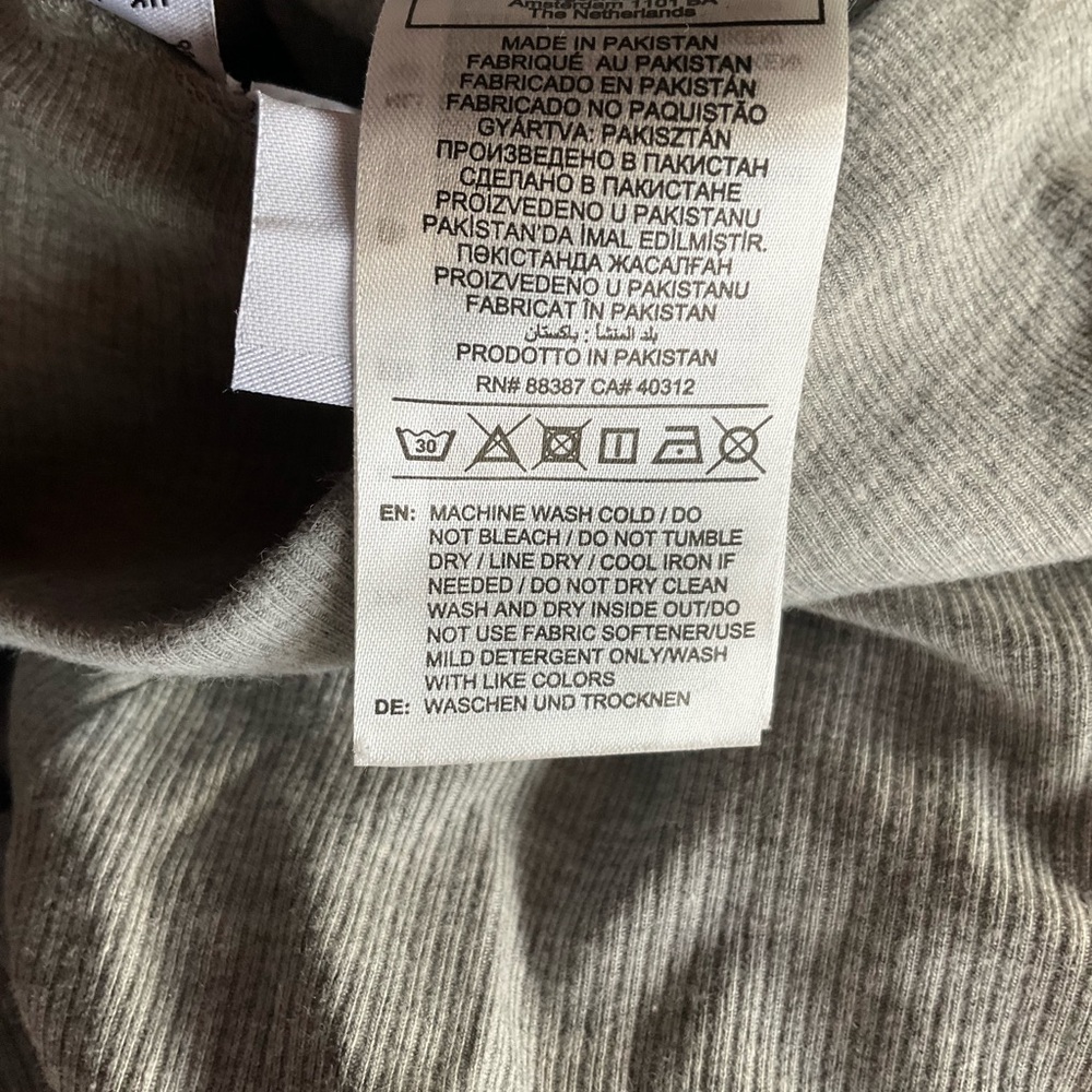 adidas Essentials Rib Flared Leggings - Picture 6 of 6